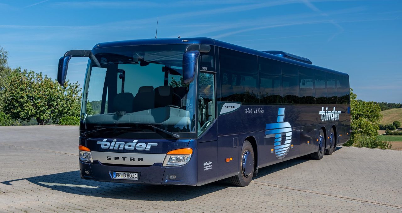 Reisebus von Binder Omnibusse