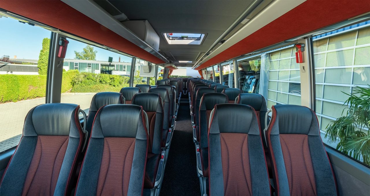 36+2-Sitzer Reisebus – Innenraum