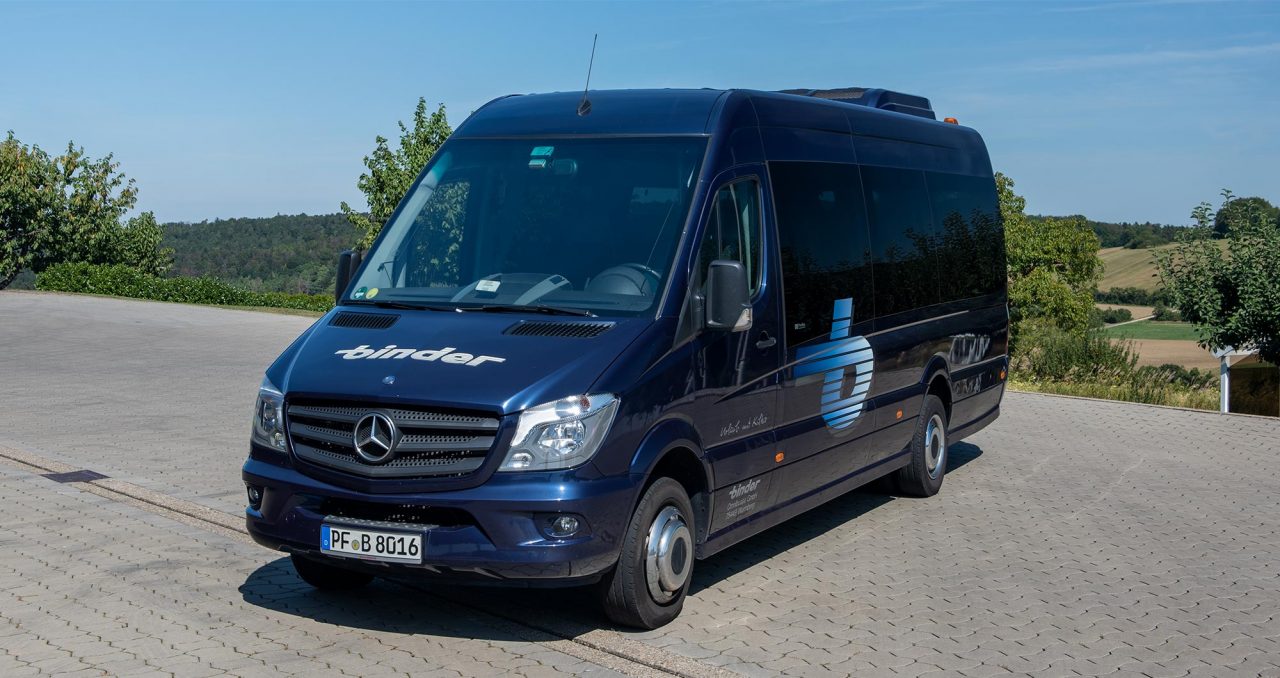 19-Sitzer Kleinbus „Sprinter“ – Außenansicht