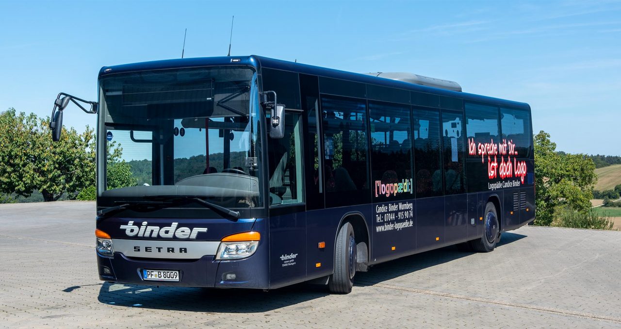 Niederflur-Linienbus – Außenansicht