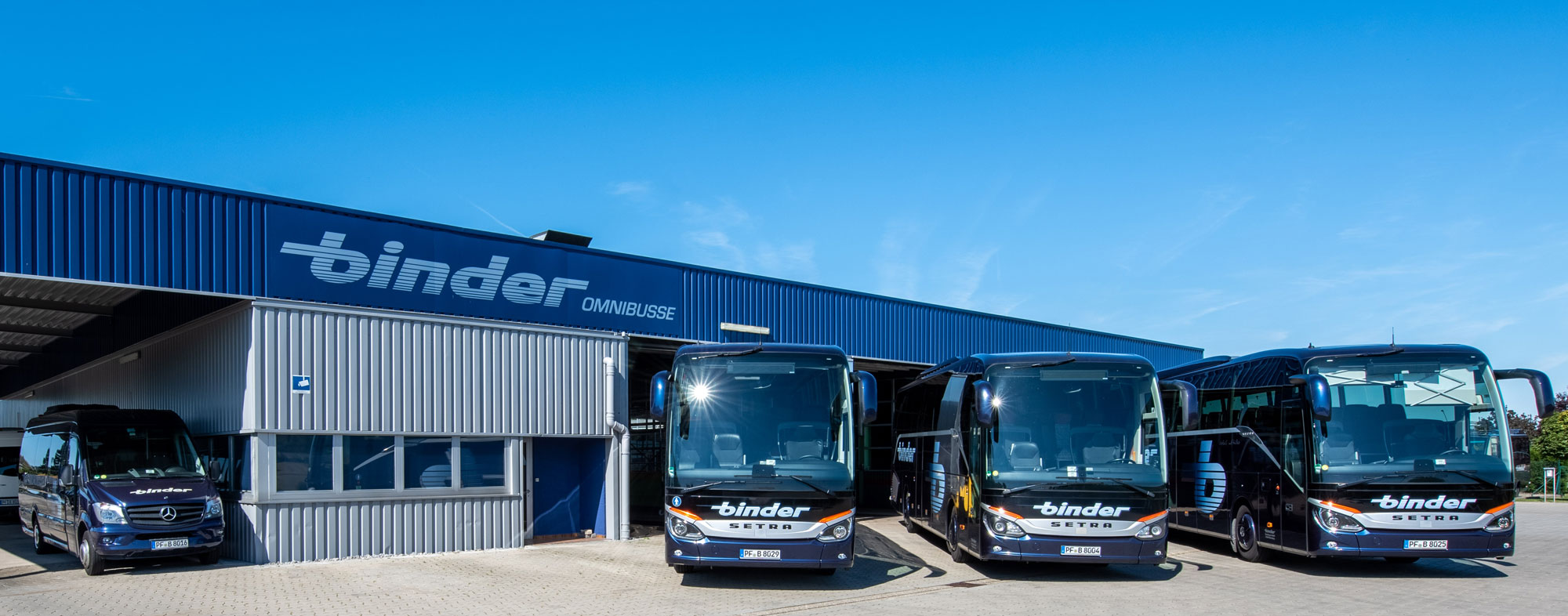 Reisebusse von Binder Omnibusse